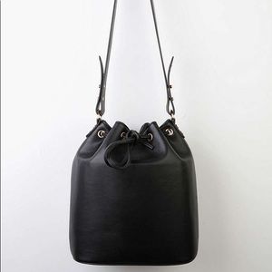 Black Cooperative Bucket Bag